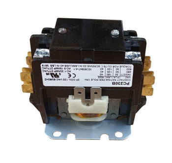 Definite Purpose Contactor, 2 Pole, 30 Amps, 120 Coil Voltage, C230B