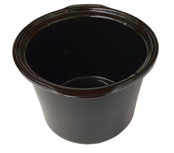 Crock-Pot Slow Cooker 4 Qt Black Round Stoneware, 188038-000-000