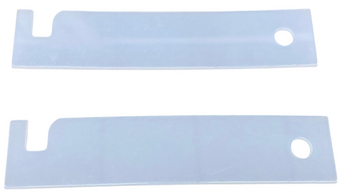 Nylon 2-Pack Drum Bearing Slides, fits GE, AP7217725, PS17137207, WE03X37319