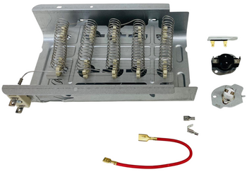 Heating Element & Fuse Dryer Repair Kit fits Whirlpool, 279838, 279816, 3392519