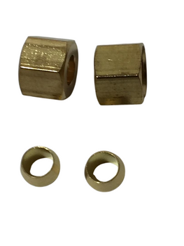 Evaporator Cooler (Swamp Cooler) ¼” Compression Nut & Sleeve, 9311