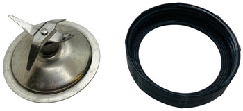 Blender Adapter Ring and Cutting Blade fits Braun, 64184624 & 64184625