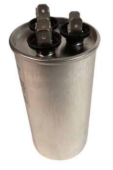 Dual Run Capacitor, Round, 35+5 Mfd., 370/440 Volt, 50/60 Hz, 28321