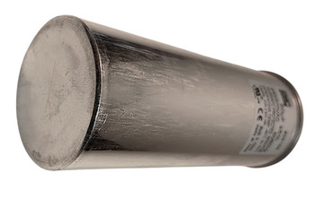Single Run Capacitor, Round, 60 Mfd., 370/440 Volt, 50/60 Hz, 28158