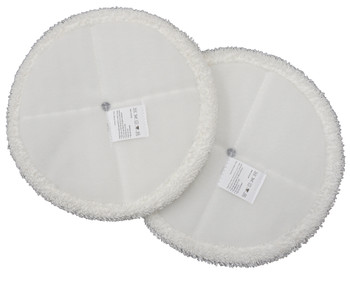Bissell Scrubby Mop Pads, 2 Pk, for Spinwave Hard Floor Spin Mop, 1611298