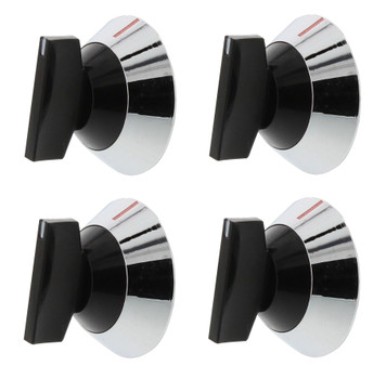 Range Knob, 4 Pack, for Whirlpool, Sears, AP3022088, PS340586, 330190