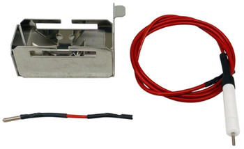 Stainless Steel Gas Grill Electrode w/ Collector Box & Wire, for DCS, 04850