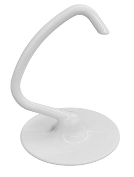 Stand Mixer Coated 4.5 QT Dough Hook for KA, K45DH, W10674618,WPW10674618