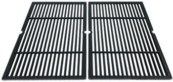 Gas Grill Cast Iron Cooking Grid, 2 pcs, for Kenmore & Others, 66652