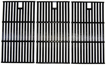 Gas Grill Cast Iron Cooking Grid, 3 pcs, for Kenmore & Others, 65223
