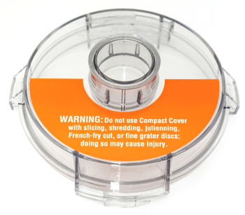 Cuisinart Tritan Food Processor Flat Cover With Cap, DLC-806GTXT-1