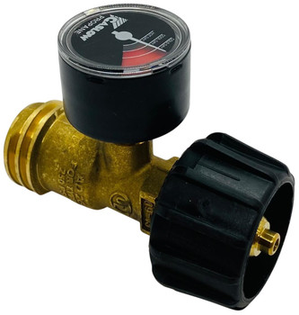 Gas Guard Gas Grill Propane LP Tank Gauge Works off Pressure QCC1 Fitting AD-2G
