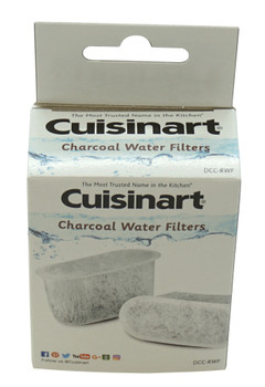 Cuisinart Retail Package Coffee Maker Charcoal Water Filter, 2 Pack, DCC-RWF