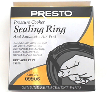 Presto Pressure Cooker Sealing Ring Gasket 09906