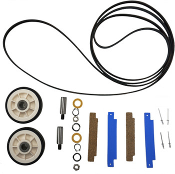 Dryer Maintenance Kit (1) Belt 33002535, (2) Rollers 12001541, (2) Slides 306508