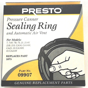 Presto Pressure Cooker Sealing Ring Gasket 09907