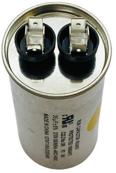 Run Capacitor, Round, 35 Mfd., 370 Volt, CR35X370R