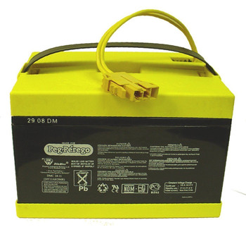 Genuine OEM Peg-Perego 24-Volt Battery, For use in 2-Speed Vehicles, IAKB0522