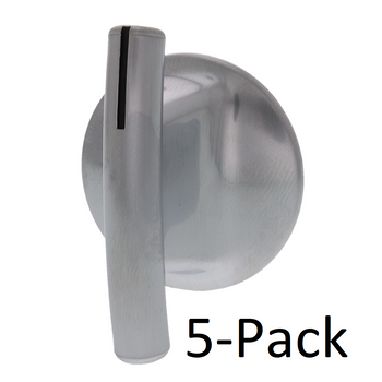 WP7737P245-60 - 5-Pack Surface Burner Knob for Maytag and Jenn-Air
