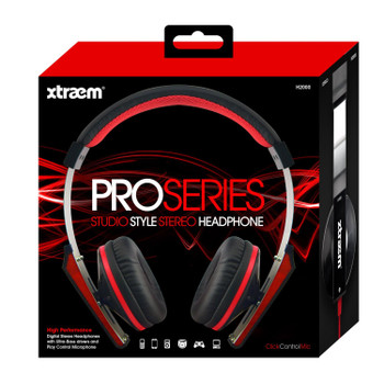 Sentry Pro Series Studio Style Headphone with Click Control Mic, H2000