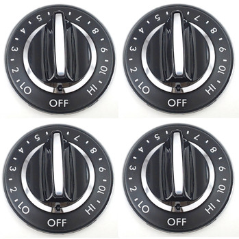 Y700854 - 4-Pack Surface Burner D-STYLE Knob for Jenn Air Y700854 - 4-Pack Surface Burner D-STYLE Knob for Jenn Air