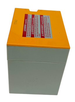 Fisher Price, Power Wheels, Gray Battery with Orange Top, 12 volt, 00801-1661