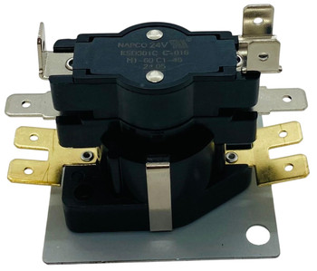 Napco Fan Relay, 1 DPST, 24 Volt, Q115, 24A52-1, NS246