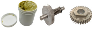 Gears 9709231, 9706529 & 3.5 oz Lubricating Grease for Kitchenaid Mixer Repair