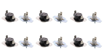 Thermal Cut Out Kit, 12 Pack, for Whirlpool, Sears, AP3094224, PS334278, 279769