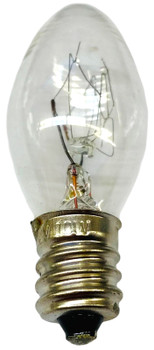 Satco 10C7, 10 Watt, Clear Incandescent Light Bulb
