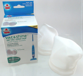 Bissell Vac & Shine Filter Replacements 2 - Pk 39U5