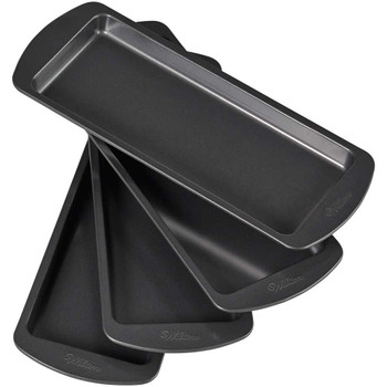 Wilton Easy Layers Loaf Cake Pan Set of 4, 2105-0911