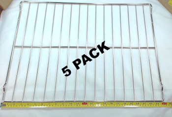 WB48T10011 - 5-Pack Oven Rack for General Electric and Hotpoint WB48T10011 - 5-Pack Oven Rack for General Electric and Hotpoint