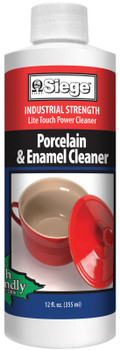 Siege Porcelain & Enamel, Sink & Cookware Cleaner, 12 oz, Made in USA, 766L