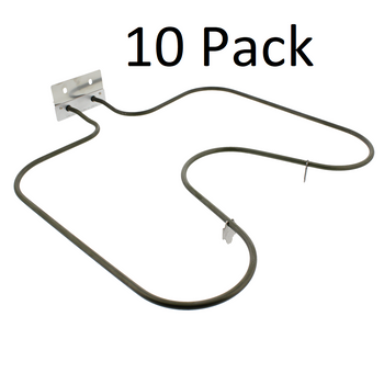 10 Pk, Bake Element for Whirlpool, Sears, Kenmore, AP4514837, W10207397