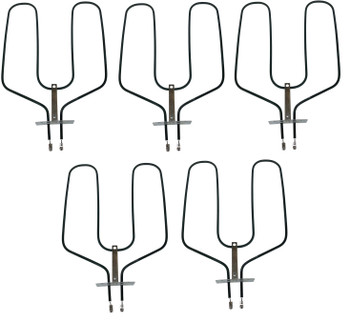 5 Pk, Broil Element for General Electric Hotpoint, AP2031008, PS249386, WB44X134