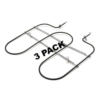 3 Pk, Broil Element for Whirlpool, Sears AP3744403, PS898602, 9757340, W10856603