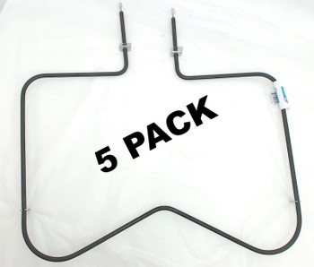 WB44K5012 - 5-Pack Bake Element for General Electric and Hotpoint