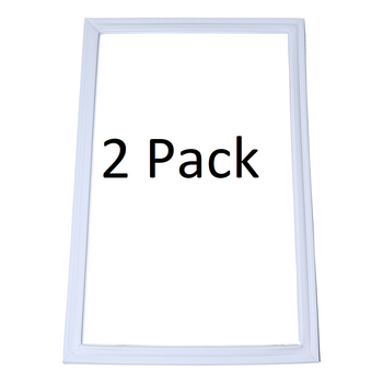 2 Pk, Freezer Door Gasket for Frigidaire, AP4310534, PS1991435, 241872503 2 Pk, Freezer Door Gasket for Frigidaire, AP4310534, PS1991435, 241872503