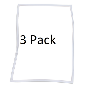 3 Pk, Refrigerator Door Gasket for WhirlpooL, Sears, AP3092352, 2188447A 3 Pk, Refrigerator Door Gasket for WhirlpooL, Sears, AP3092352, 2188447A