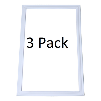 3 Pk, Freezer Door Gasket for Frigidaire, AP4316083, PS2331943, 241872501 3 Pk, Freezer Door Gasket for Frigidaire, AP4316083, PS2331943, 241872501