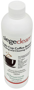 Siege Single Cup Coffee Brewer Descaling & Cleaning Solution, 12 oz, 751