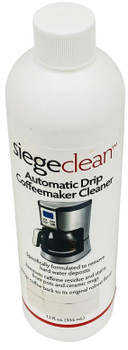 Siege Auto Drip Coffeemaker Cleaner, 12 oz, Earth Friendly, Made in USA, 769L