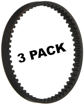 3 Pk, Bissell 2036688 BISSELL 203-6688 PROHEAT 2X LEFT SIDE GEARED BELT