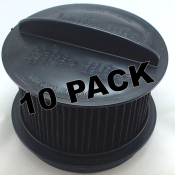 10 Pk, Bissell Vacuum Pleated Circular Filter, 2031464