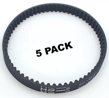 5 Pk, Bissell Powerfoot Vacuum Belt, 1604992