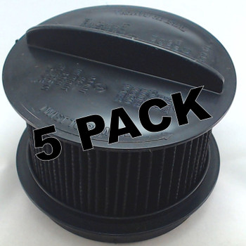 5 Pk, Bissell Vacuum Pleated Circular Filter, 2031464