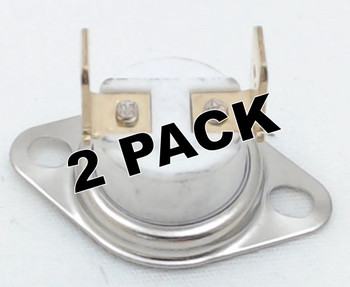 2 Pk, Clothes Dryer Thermal Fuse for Frigidaire, AP5645246, PS4704883, 134711401