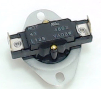 3 Pk, Dryer Thermostat L125 replaces LG, AP4440977, PS3530481, 6931EL3001