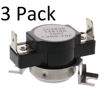 3204267 - Dryer Thermostat, L260°F for Frigidaire